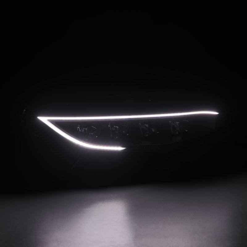 AlphaRex 16-21 Honda Civic NOVA-Series LED Proj Headlights Alpha-Black w/Actv Lgt & Seq.Sig / SB DRL 880492 *Discontinued
