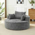 Chenille Sponge Single Sofa
