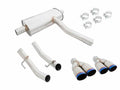 Megan Racing Axle Back Exhaust for 2014-2018 Mercedes Benz CLA250 - 2.5" Tubing, Stainless Steel