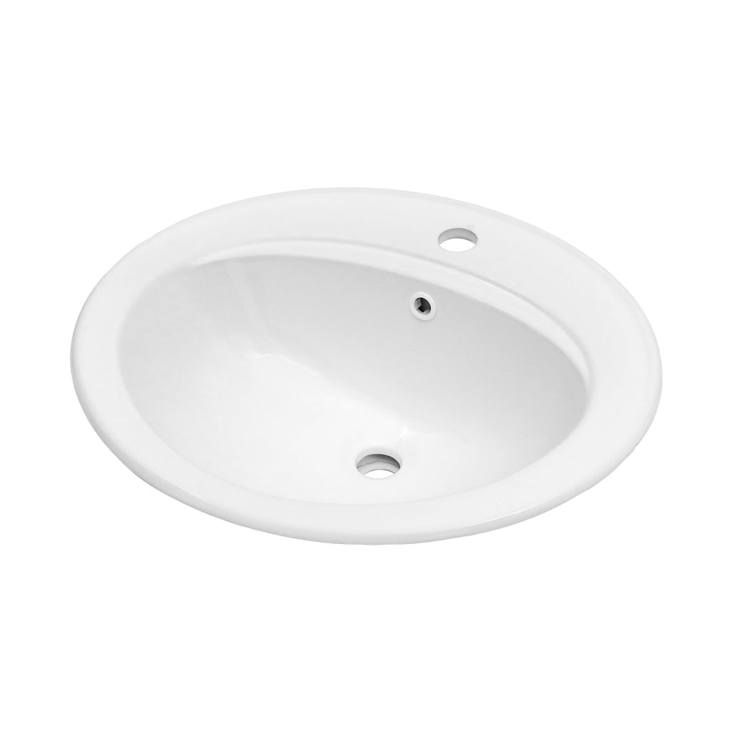 21.8 Inch Drop In Bathroom Sink
