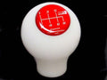 HKS Limited Edition White Ball Shift Knob M10x1.25 Thread