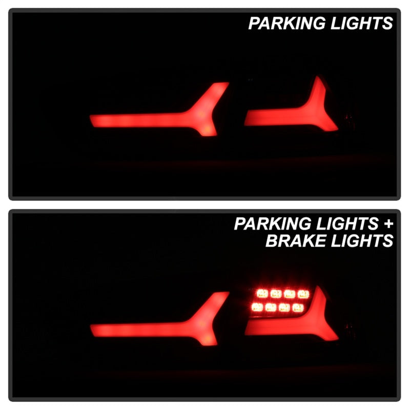 Spyder Mitsubishi Lancer/Evolution X 08-14 V2 LED Tail Lights - Black ALT-YD-ML08V2-SEQ-BK 5088130