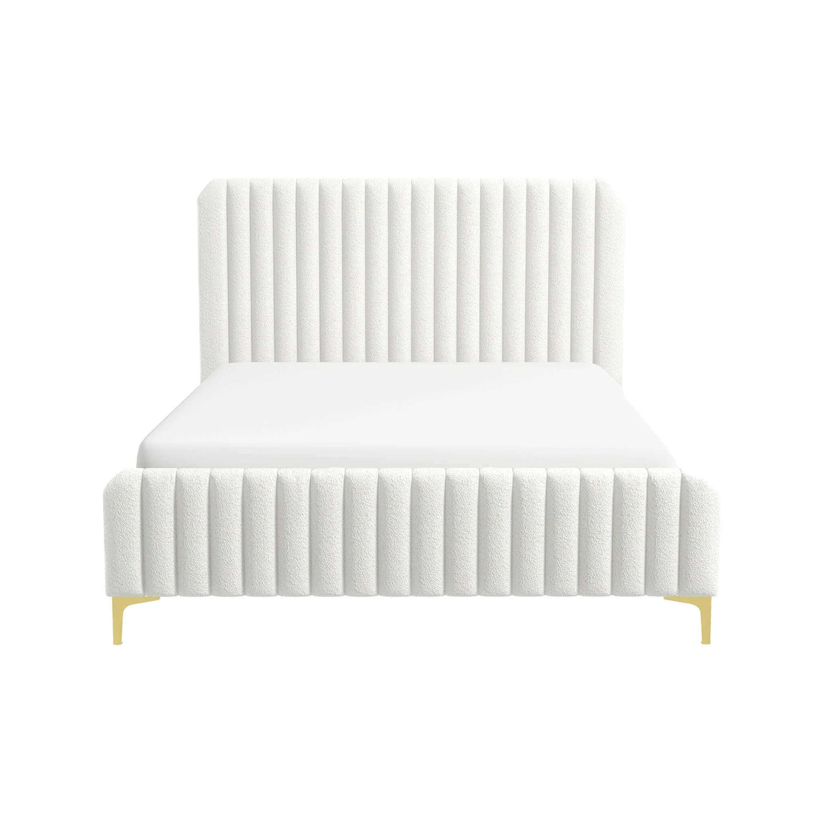 Valery King Size Upholstered Platform Bed