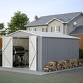 10 x 12 Ft. Outdoor Storage Shed with Floor Frame Kit