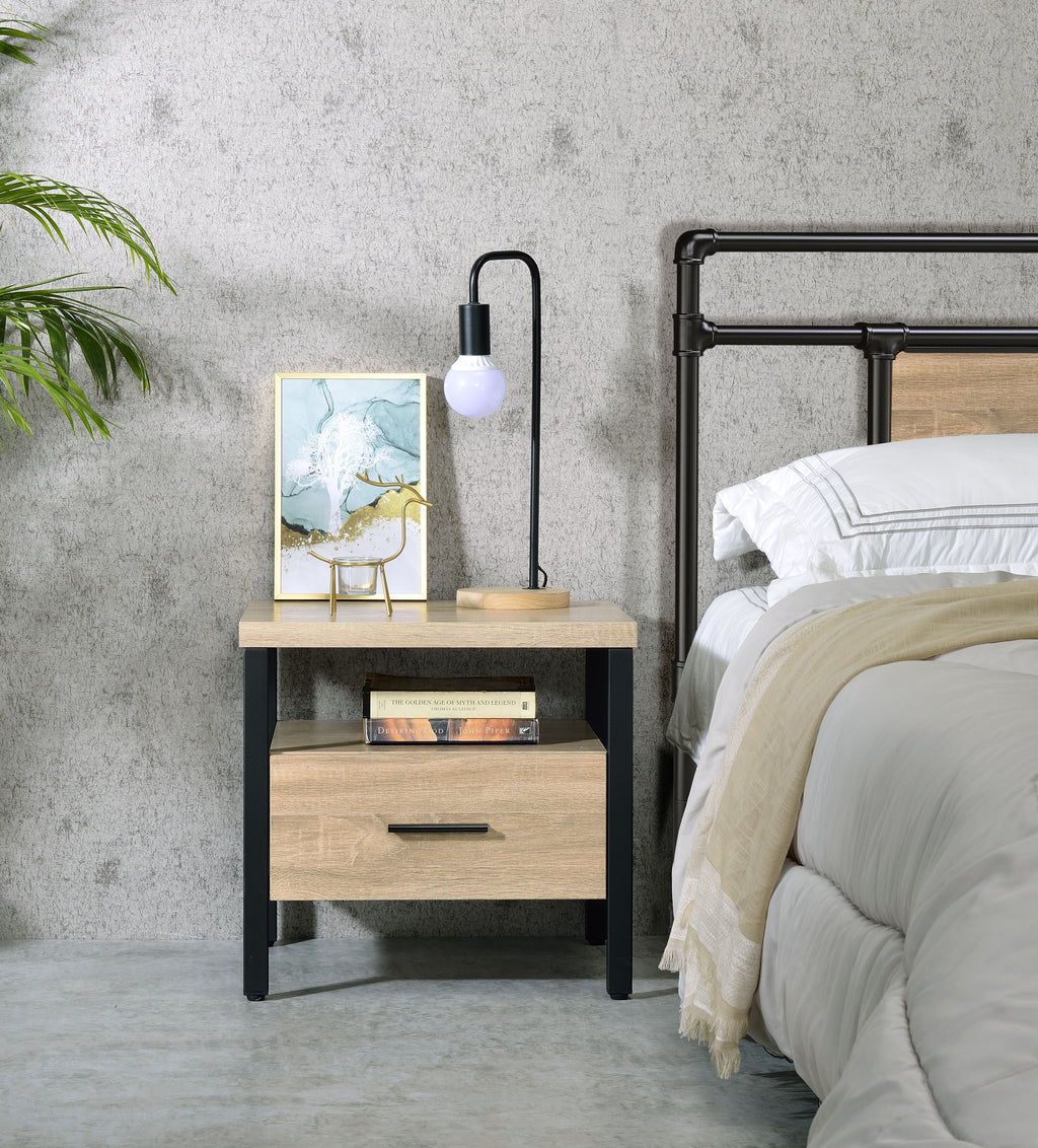 Yawan Storage Drawer Table