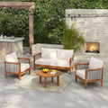 Outdoor Unique Tub Design 4-Seat Sofa Set