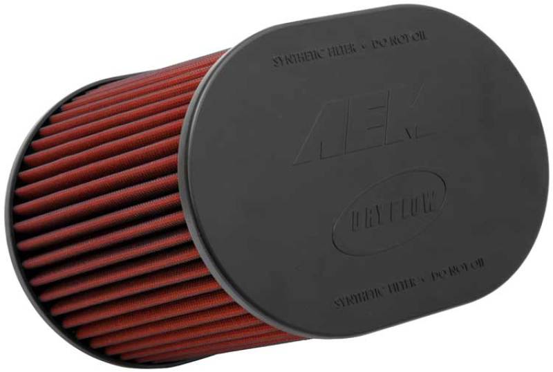 AEM Induction AEM Dryflow 4.5in. X 7in. Oval Straight Air Filter 21-2267DK