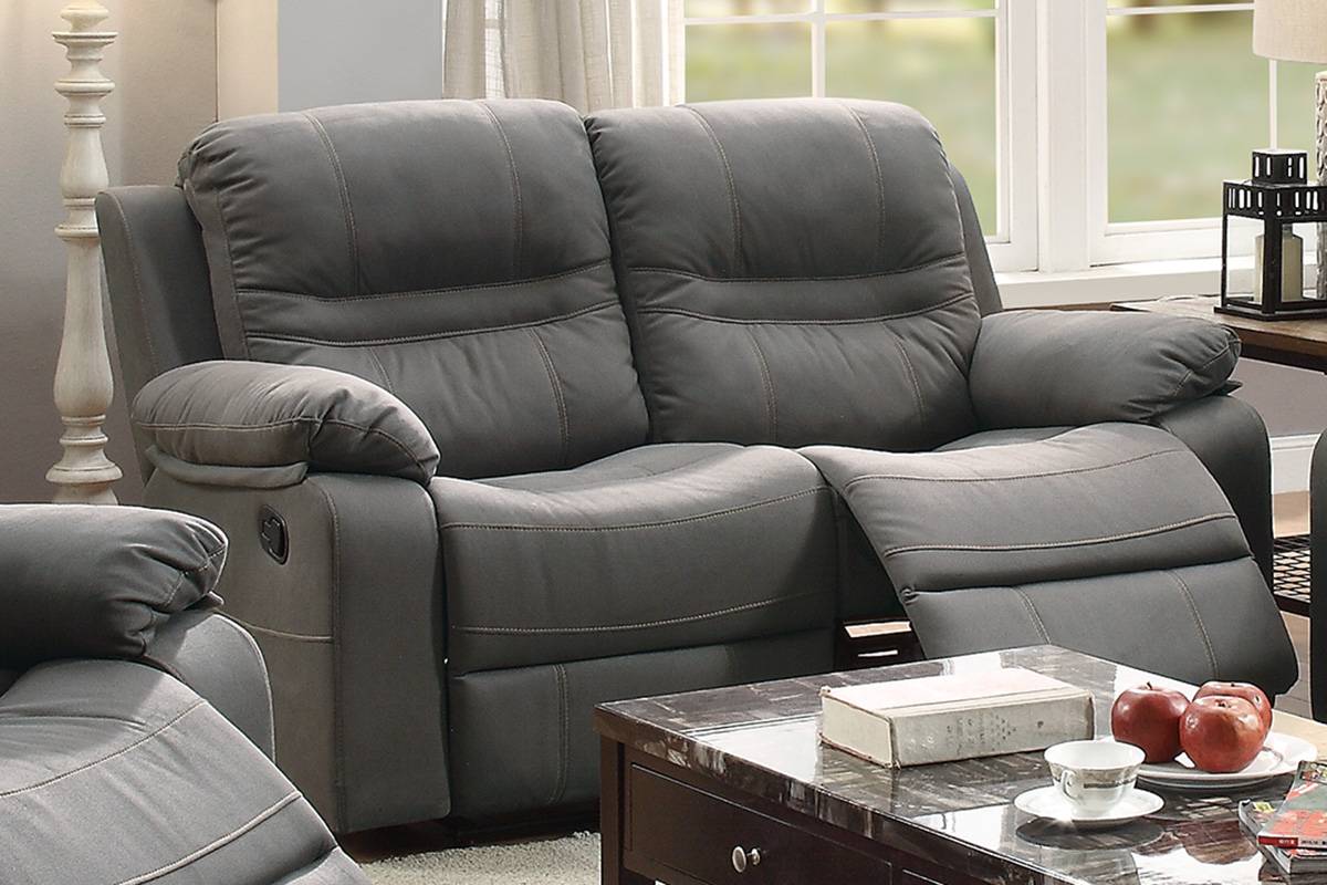 Modern Style Comfortable 2pc Living Room Set
