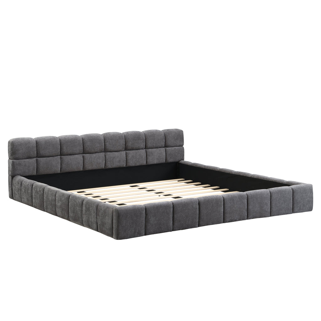Elegant Upholstered Bed