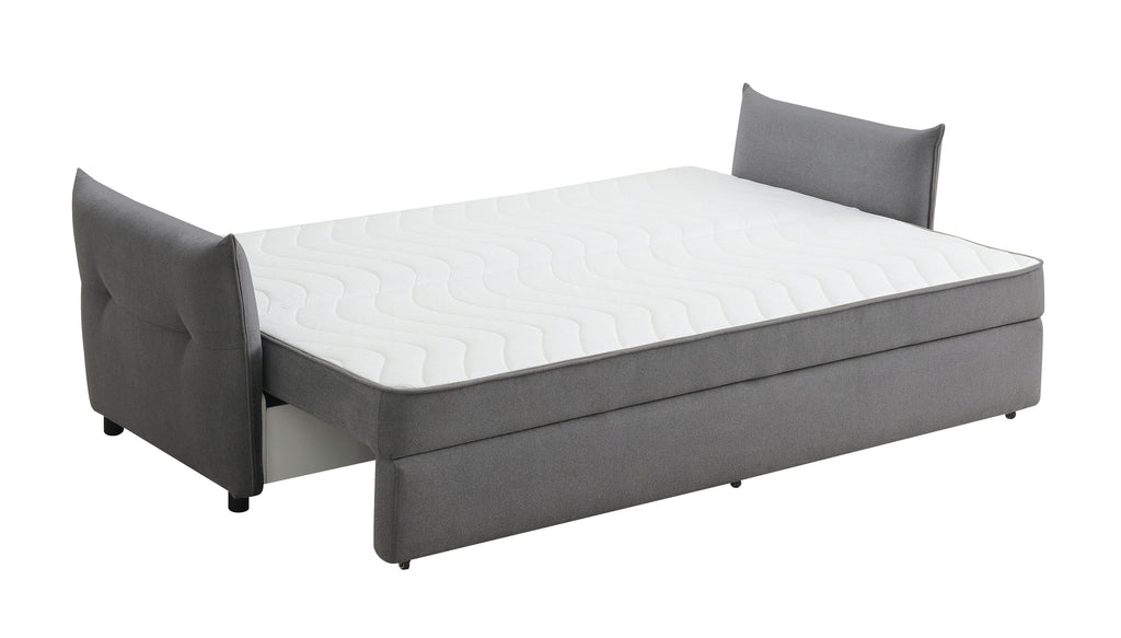 Irina Pull-Out Fabric Sleep With Storage