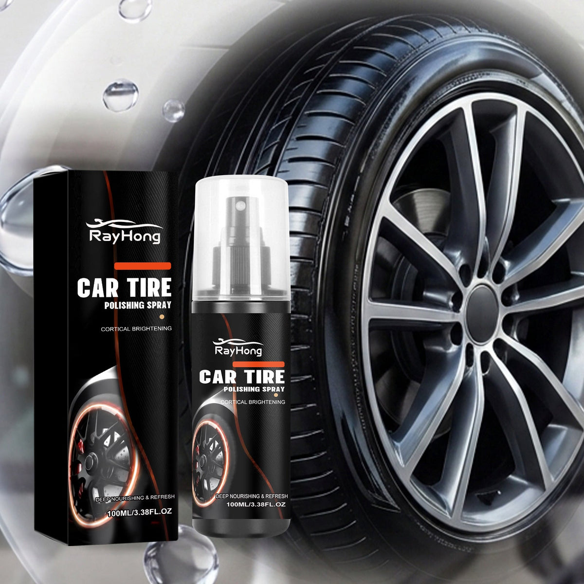 Automotive Tire Polishing Spray