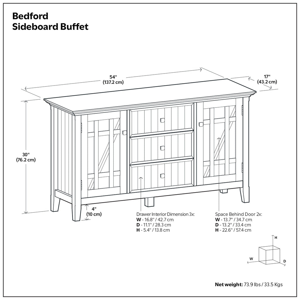 Bedford Sideboard Buffet