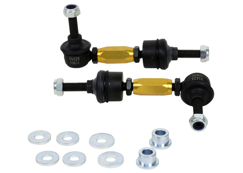 Whiteline 2012+ Ford Focus ST Rear Adjustable Heavy Duty Sway Bar Link Kit KLC195