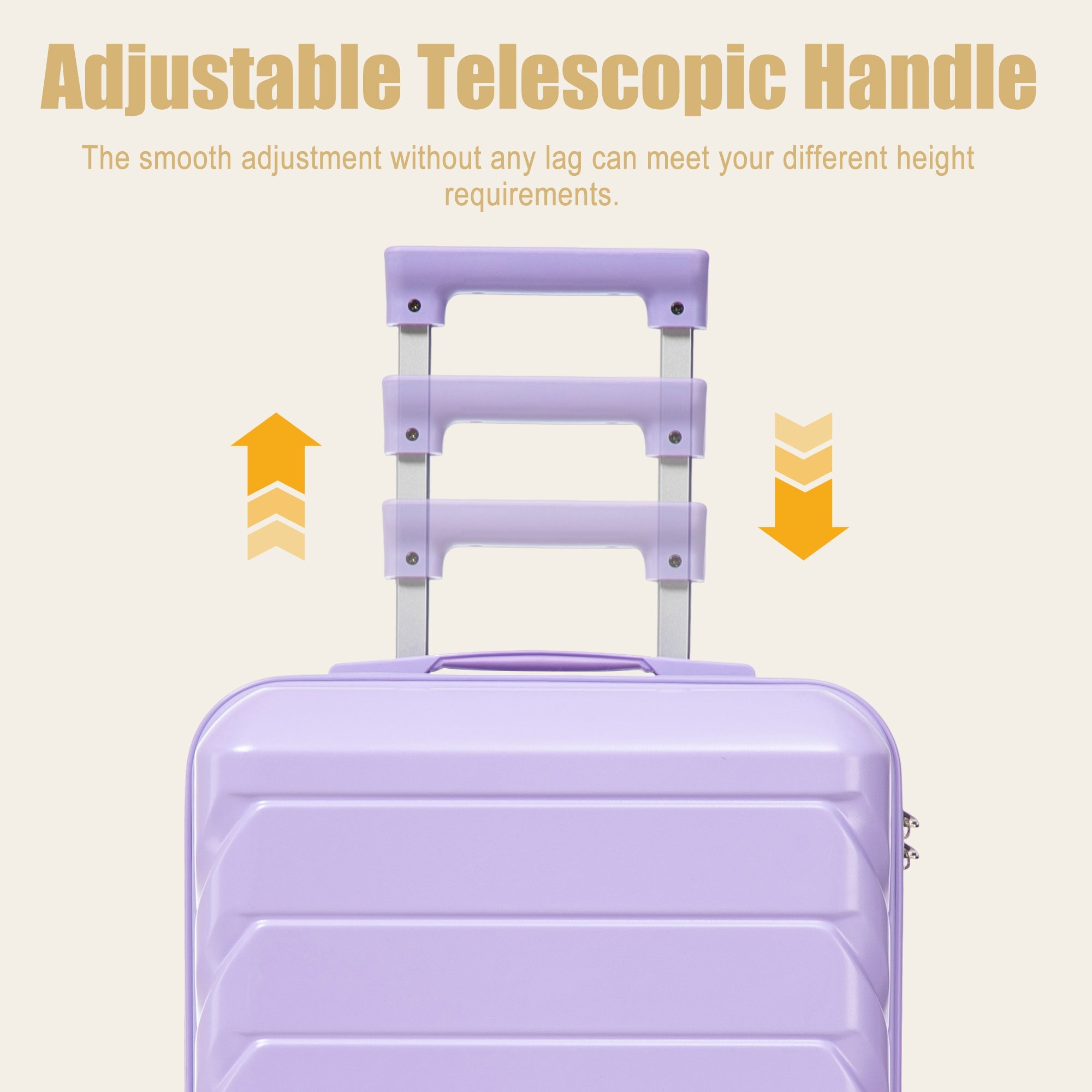 20 Inch ABS Hard Shell Travel Checked Luggage