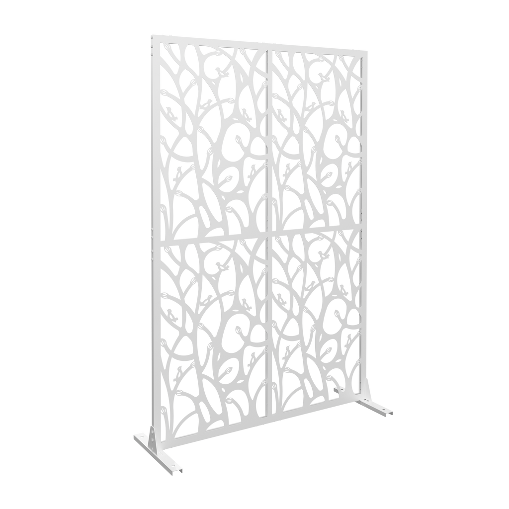 Metal Privacy Screens W3.8Ft X H6Ft