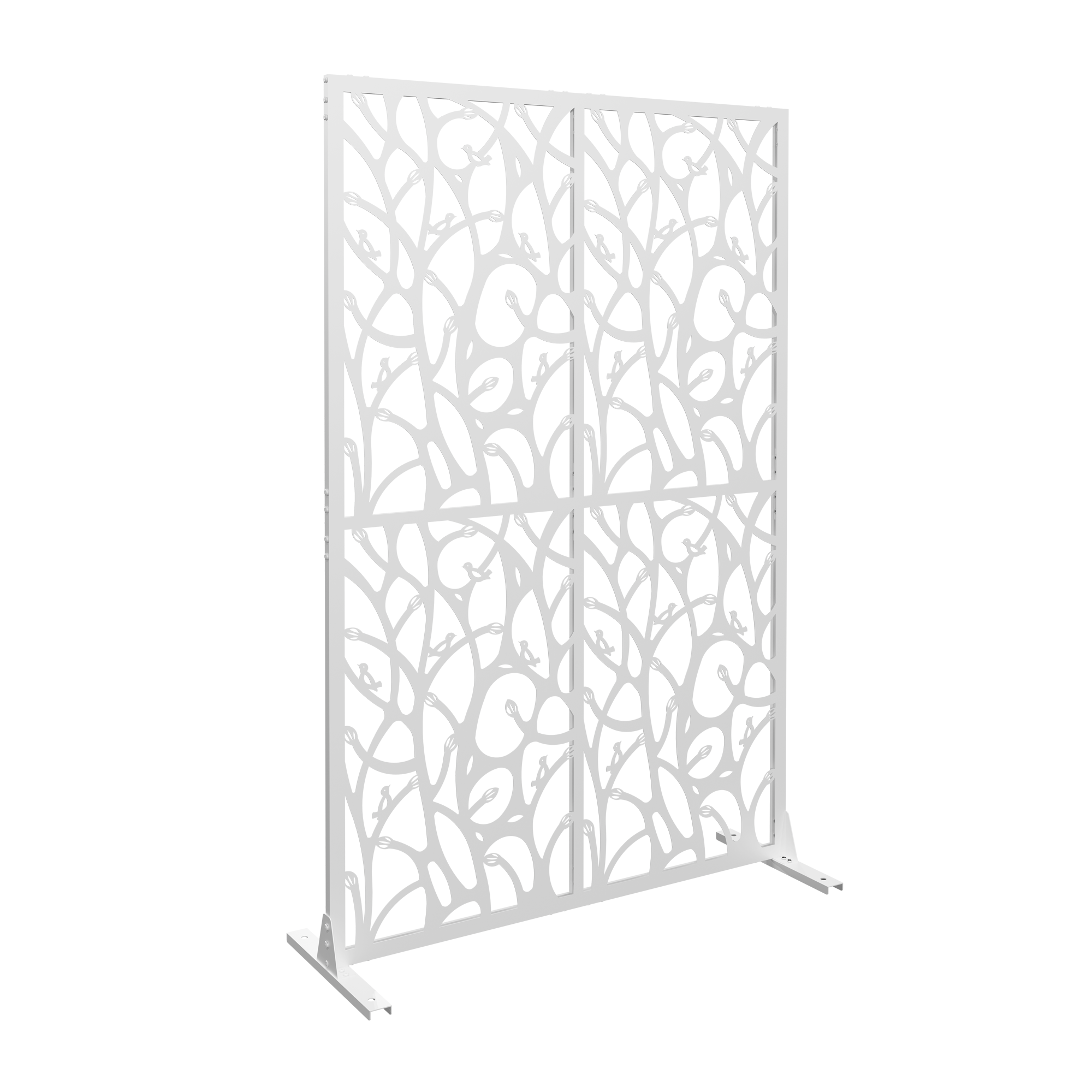 Metal Privacy Screens W3.8Ft X H6Ft