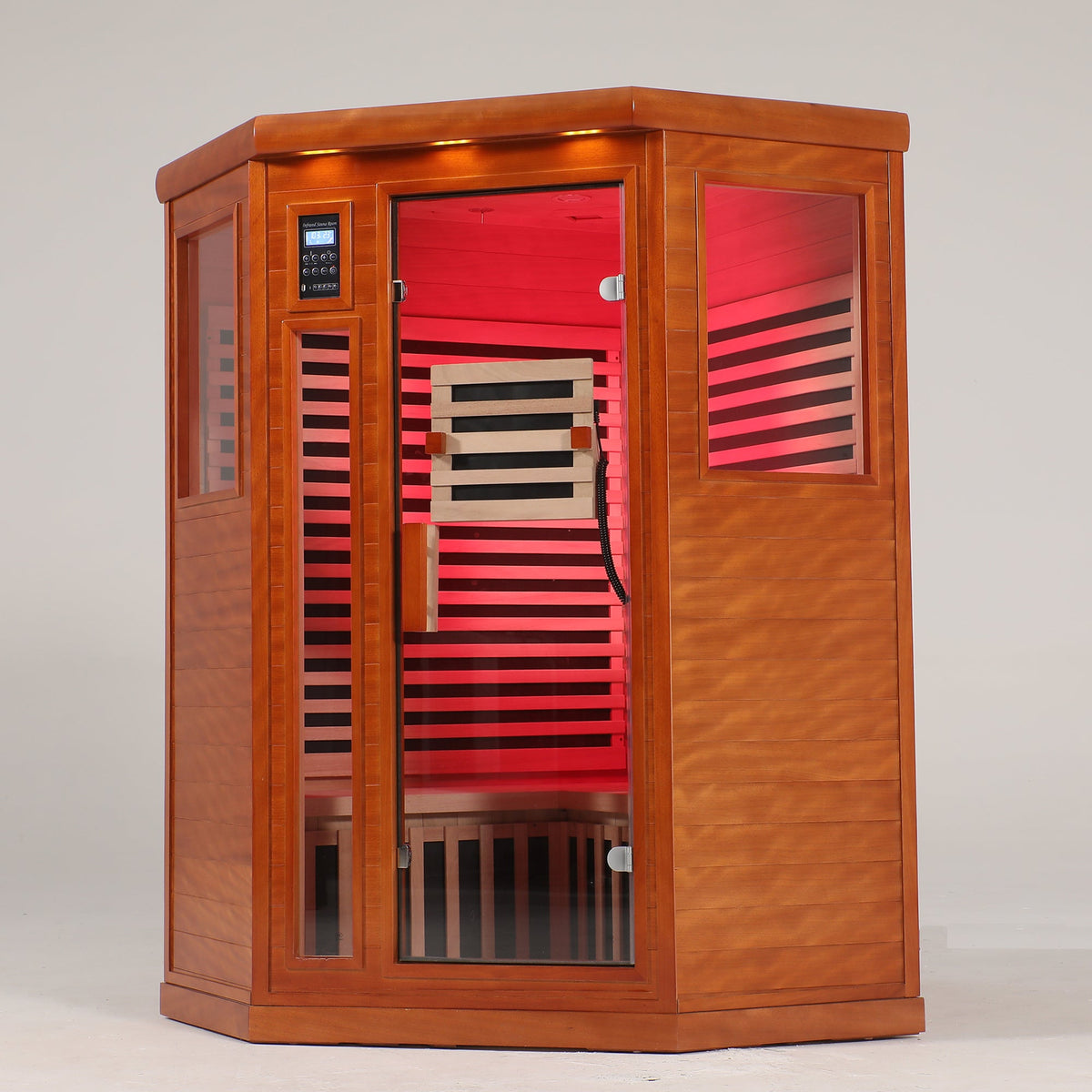 Two Person Far Infrared Corner Sauna Room
