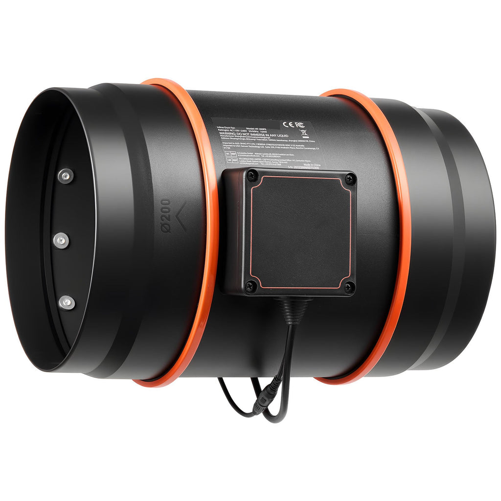 Inline Duct Fan with EC Motor – 807 CFM