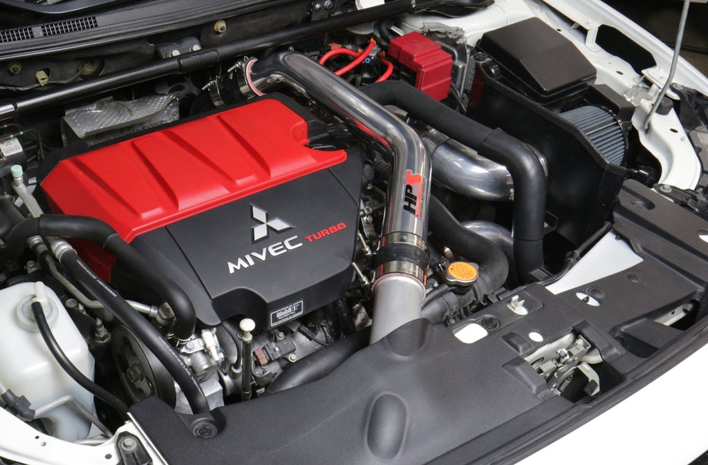HPS Performance HPS 2.5" Upper Intercooler Pipe UICP, 08-15 Mitsubishi Lancer EVO X Turbo, Red