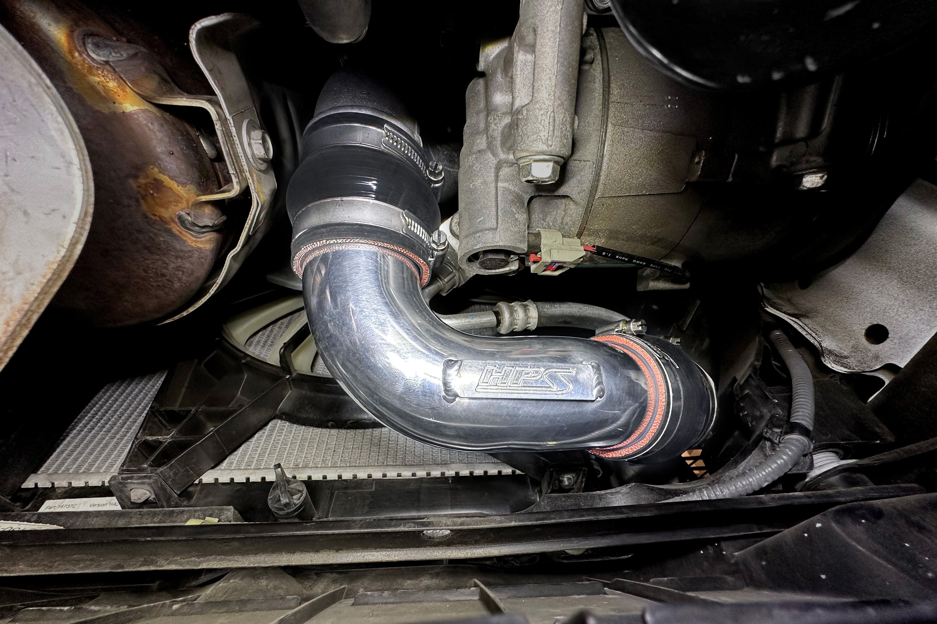 HPS Performance Products HPS Intercooler Charge Pipe Kit, Honda 2017-2021 Civic Type R 2.0L Turbo