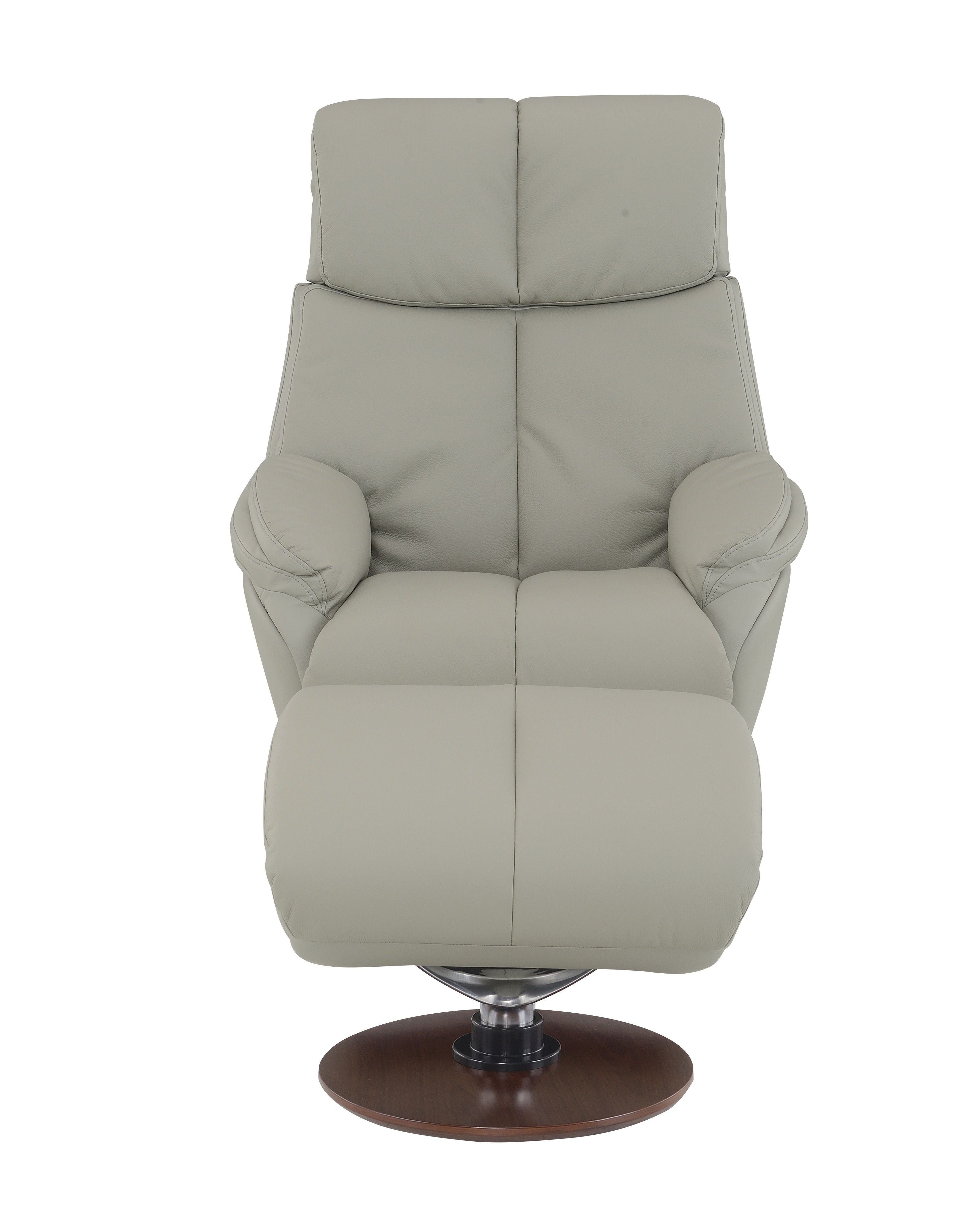 Kandoro Swivel Accent Chair with Ottoman