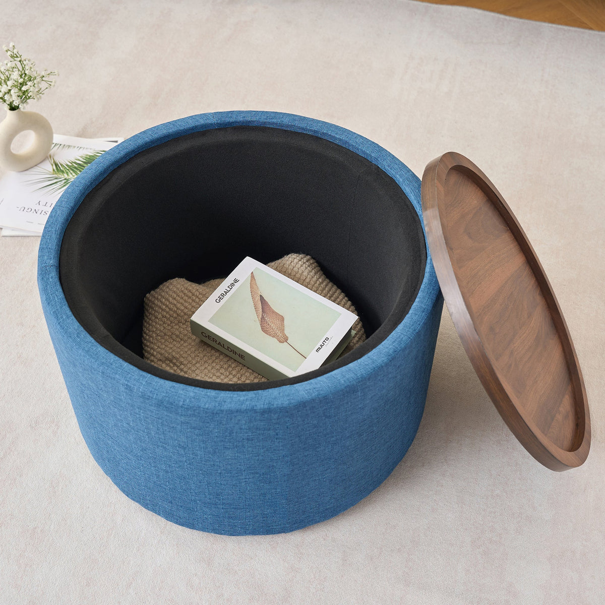 Ball & Cast Nesting Storage Ottomans of 2