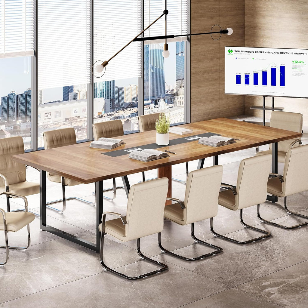 94.5" Large Conference Table for 8-10 People