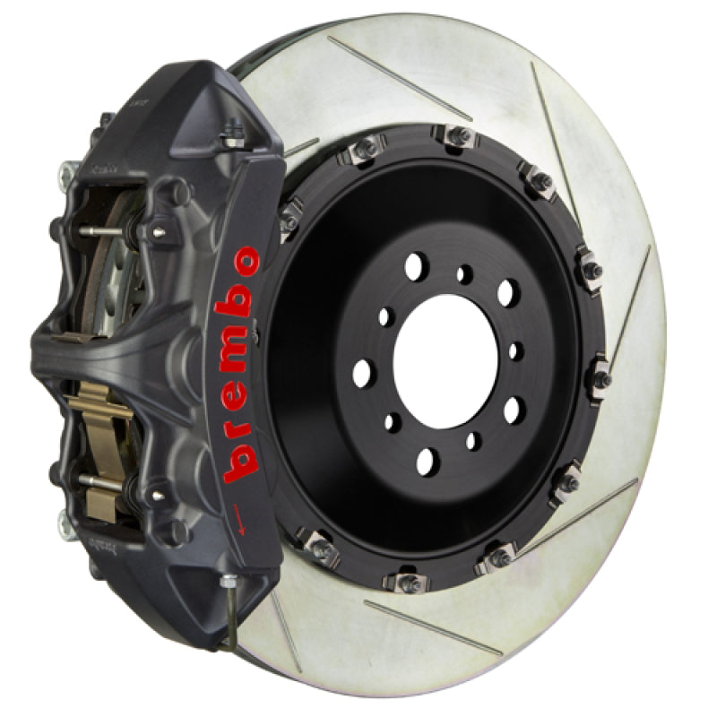 Brembo 25+ BMW X3 30/X3 M50 xDrive Fr GT-S BBK 6 Pist Cast 405x34 2pc Rotor Slotted Type1- Blk HA 1N2.9552AS