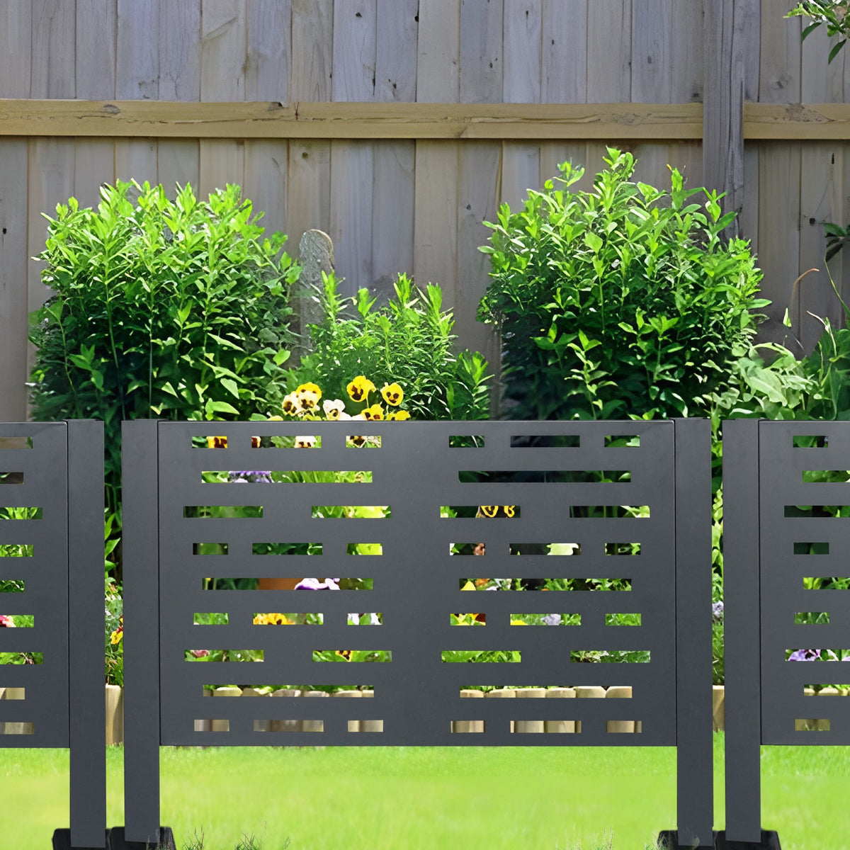 3ft x 2ft Air Conditioner Fence for Outdoor Units