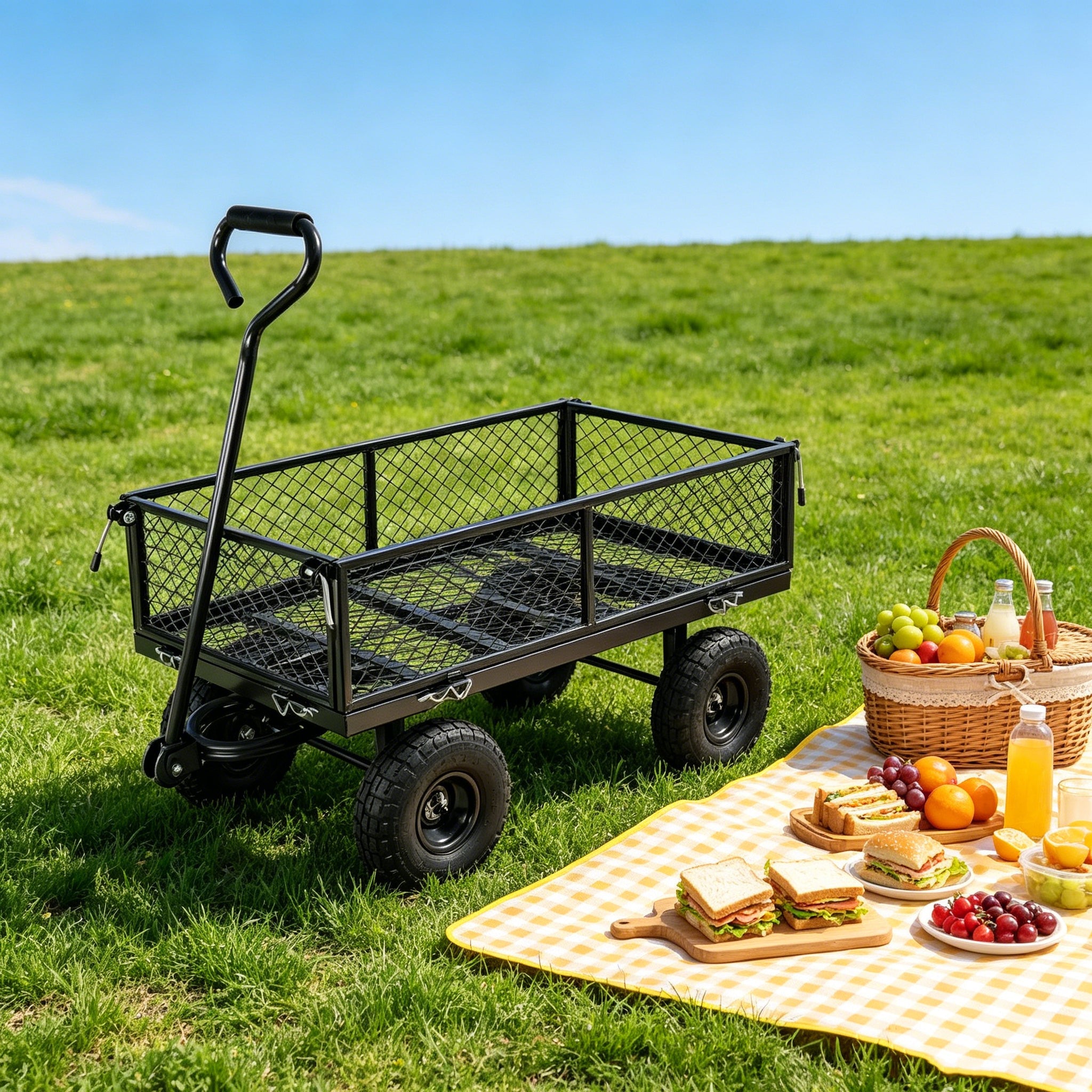 Wagon Cart Garden Carts