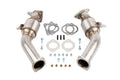 AMS Performance VR30DDTT Street Lower Downpipes w/GESI Catalytic Converter AMS.53.05.0001-2