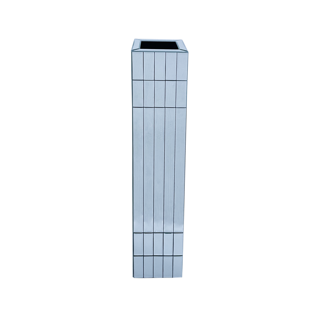 Tall Floor Vase 29.92" (76cm) Mirrored Floor Vase
