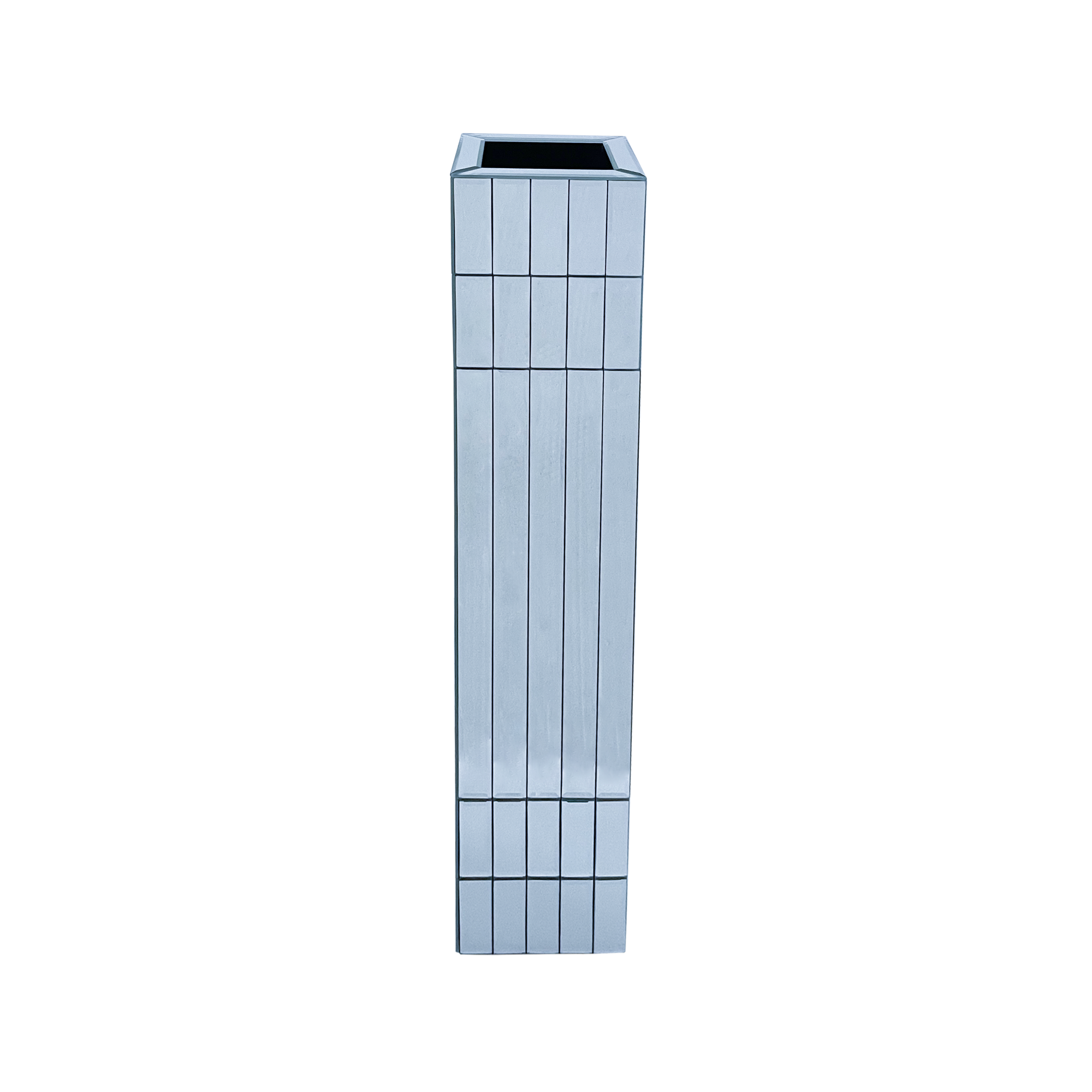 Tall Floor Vase 29.92" (76cm) Mirrored Floor Vase