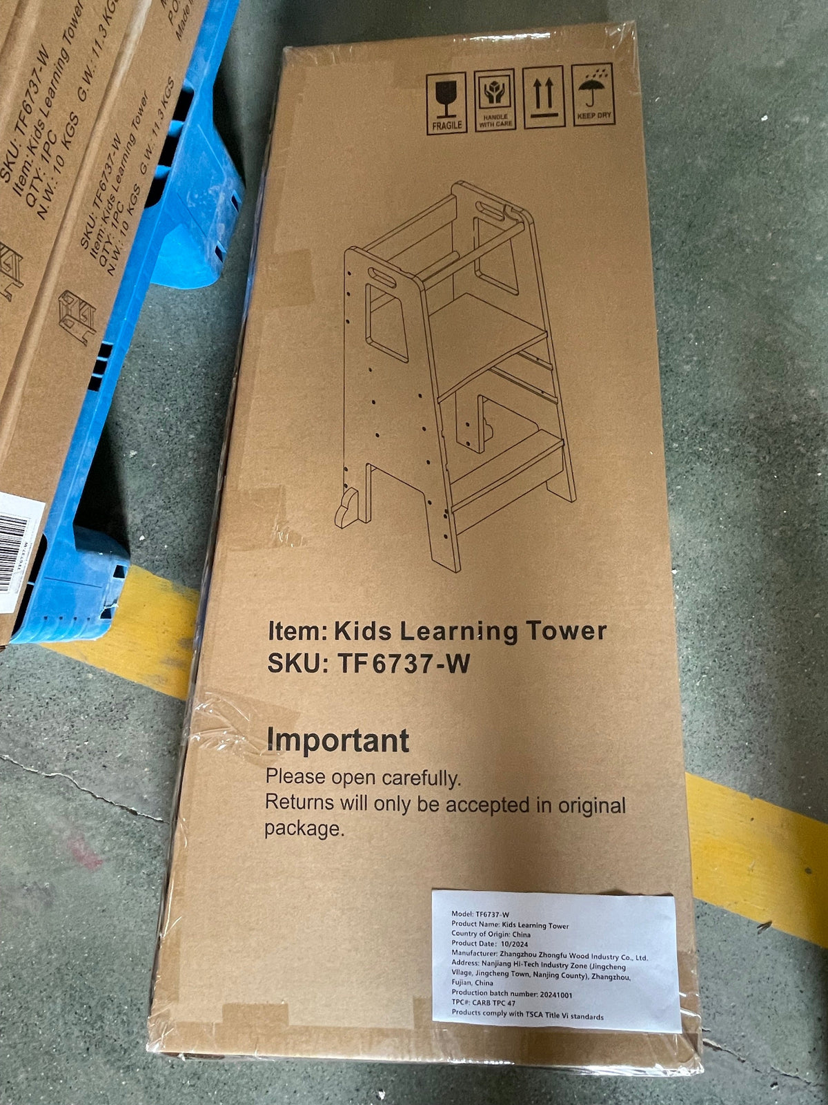 Kids Standing Tower - Child Kitchen Step Stool