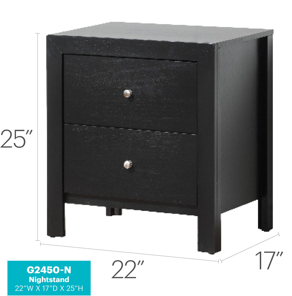 Elegantly Designed Bedside Table In Chic
