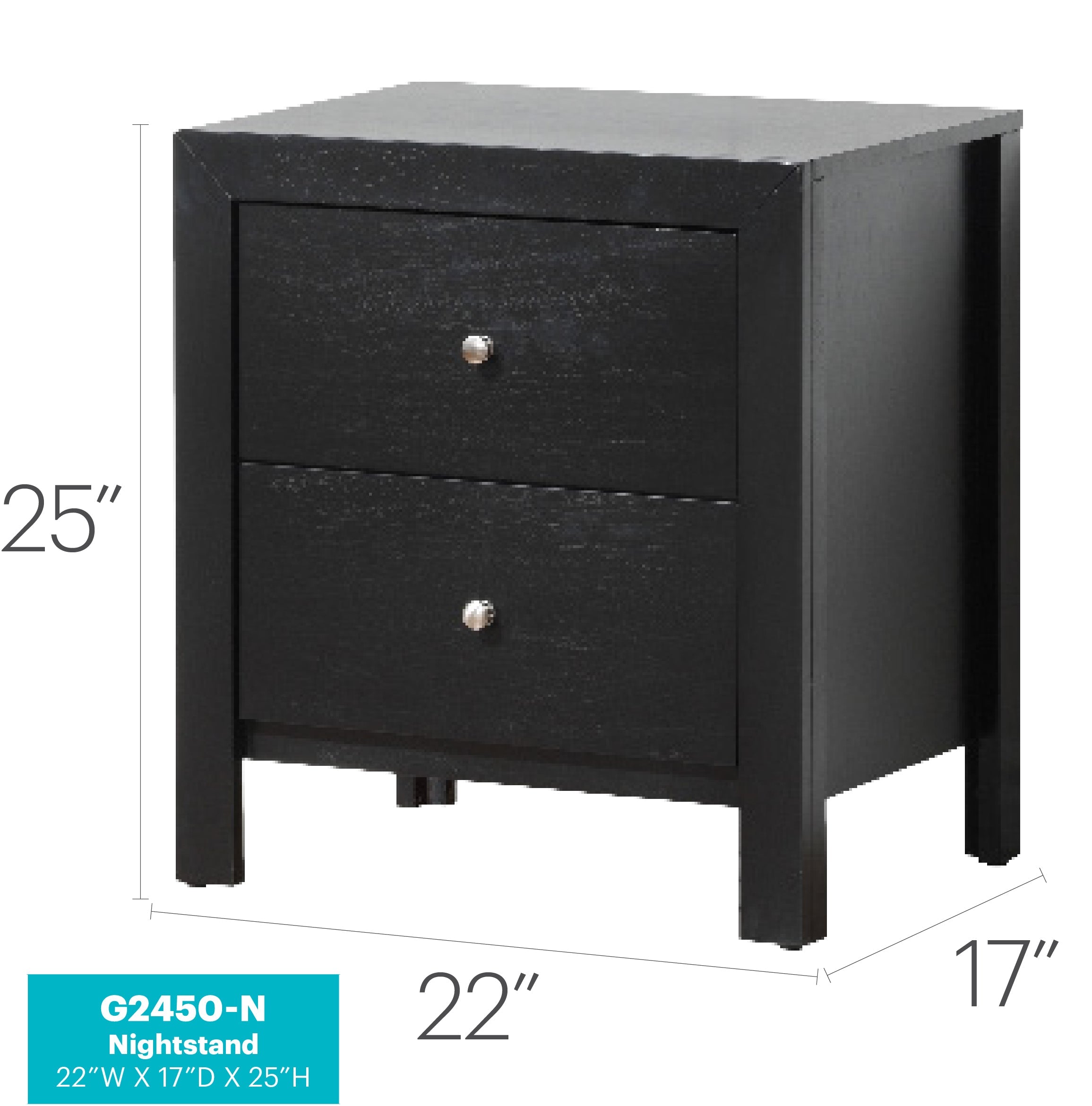 Elegantly Designed Bedside Table In Chic
