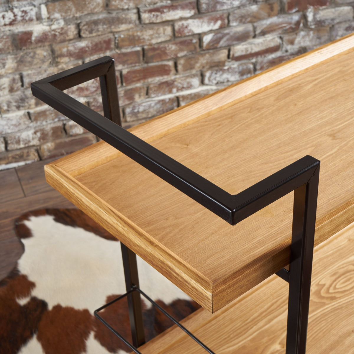 Modern Industrial Bar Cart