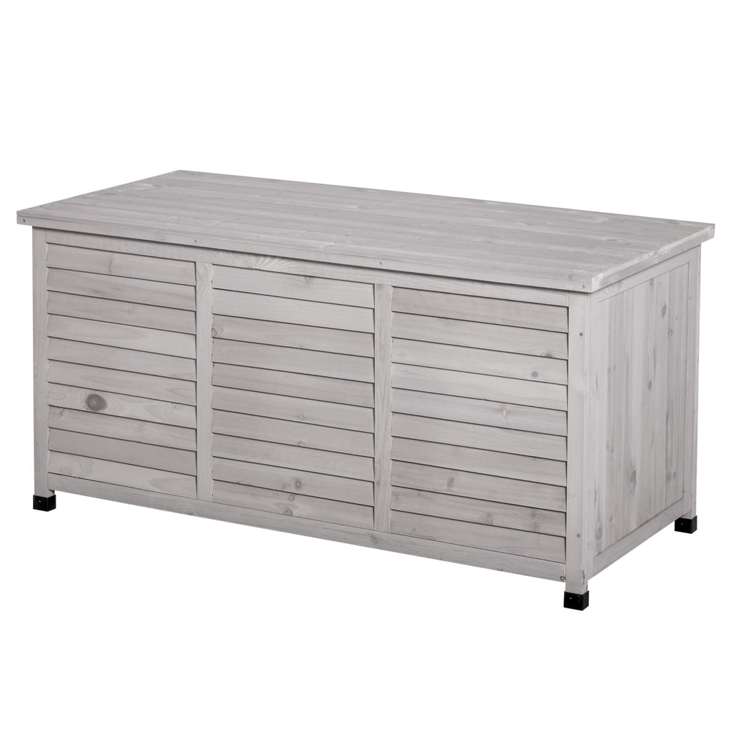 Outsunny 75 Gallon Wooden Deck Box