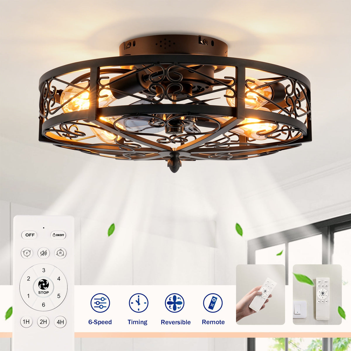 20" Mounting Type Ceiling Fan