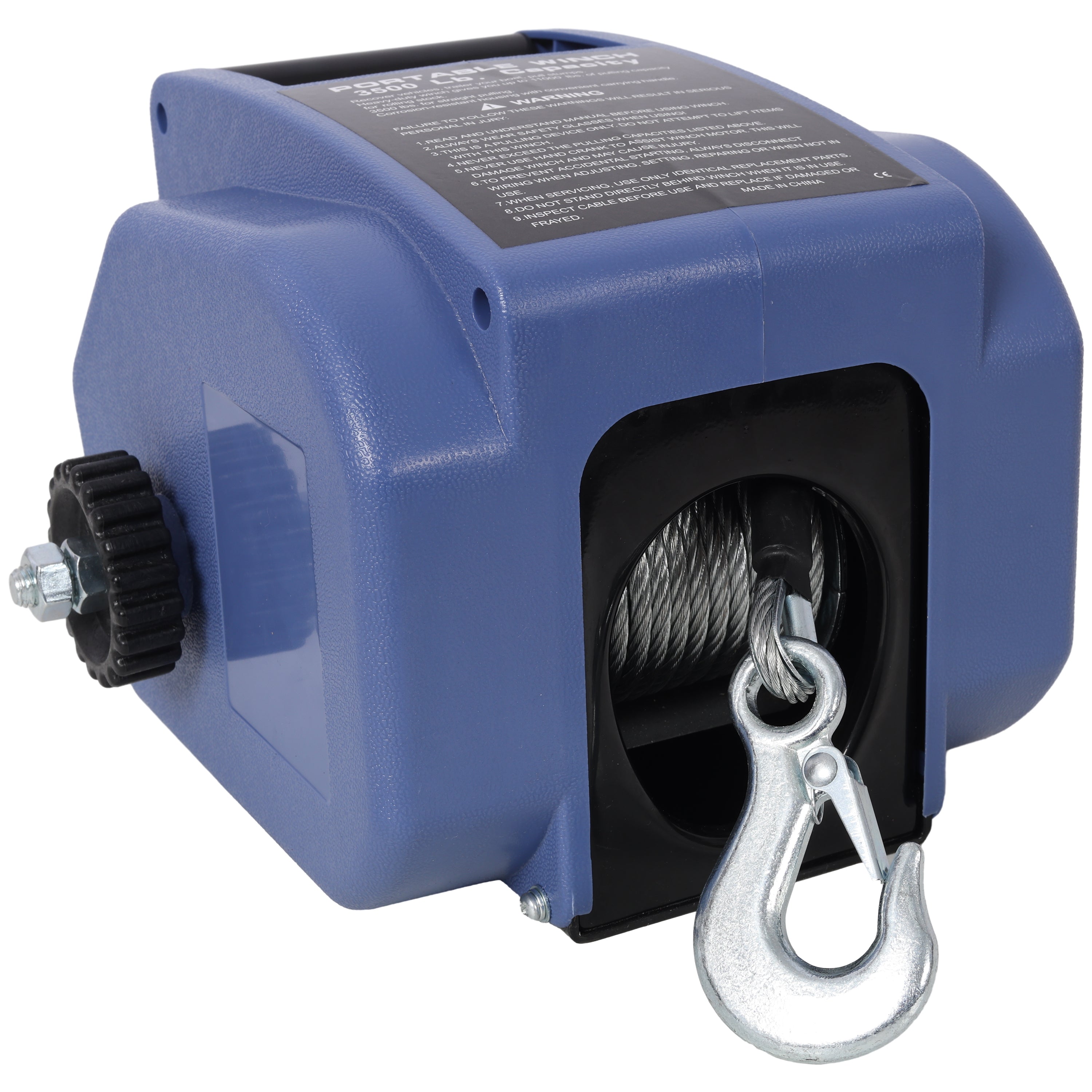 12V 2000lbs Reversible Electric Trailer Winch