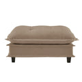 73 Ottoman Chenille - Light Coffee