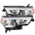 AlphaRex 14-20 Toyota 4Runner PRO-Series Projector Headlights Plank Style Chrm w/Sequential Signal 880731 *Discontinued