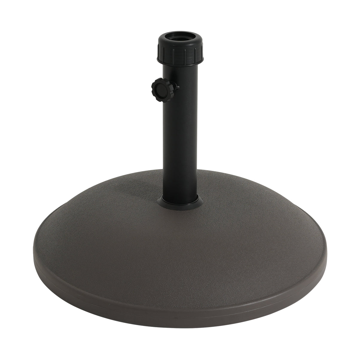 Ander Outdoor 68-Pound Round Umbrella Base - Brown