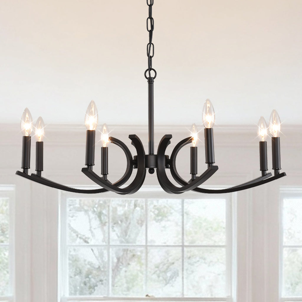8-Light Farmhouse Chandelier