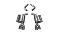 Corsa 15-19 Dodge Challenger 6.4L/17-19 Challenger 5.7 Polished Sport Axle-Back Exhaust w/3.5in Tips 21020