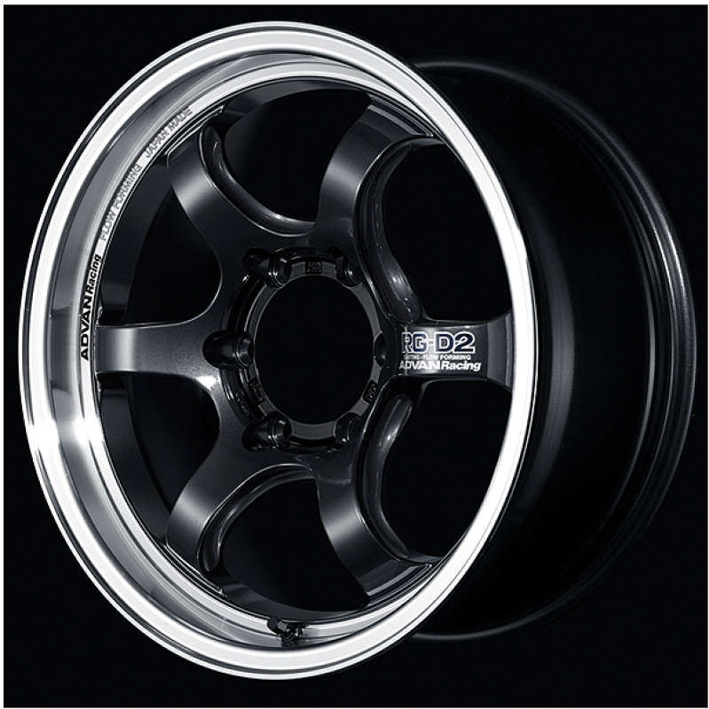 Advan GT Beyond 20x9.5 +25 5-112 Racing Titanium Black Wheel YAQB0J25MTB