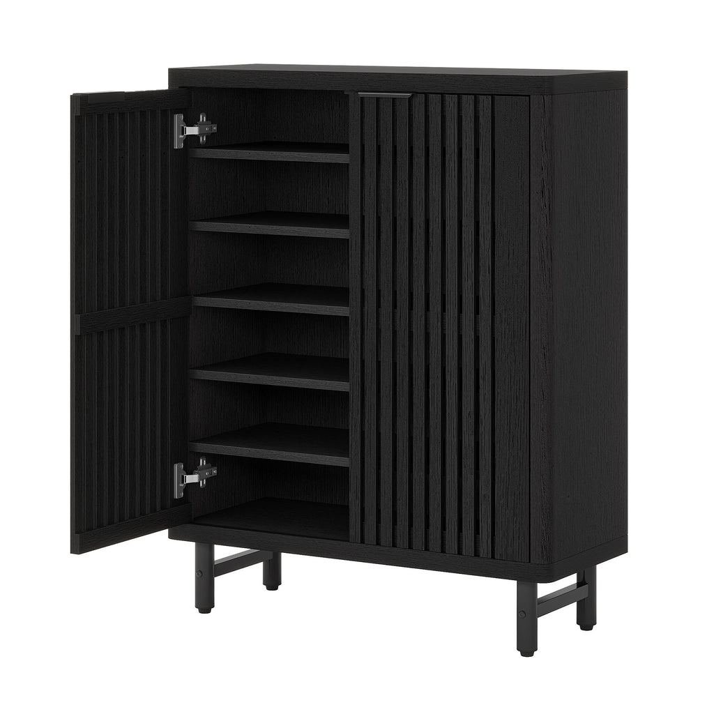 33.46" Modern 6-Tier Shoe Cabinet