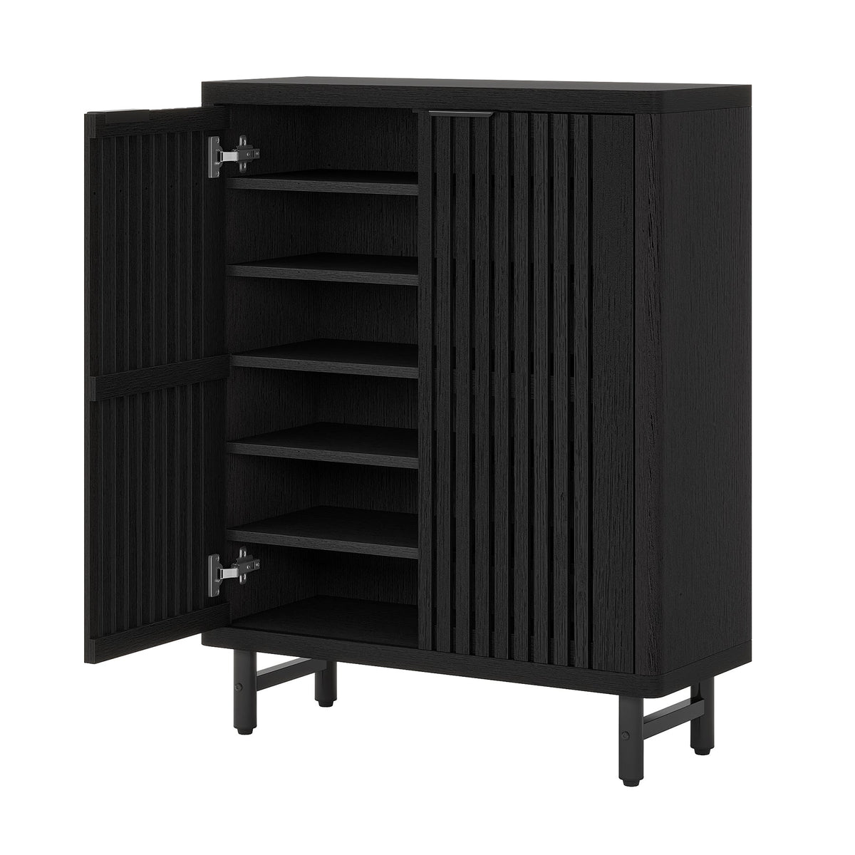 33.46" Modern 6-Tier Shoe Cabinet