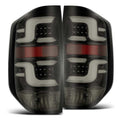 AlphaRex 14-20 Toyota Tundra PRO-Series LED Tail Lights Jet Black 672010 *Discontinued