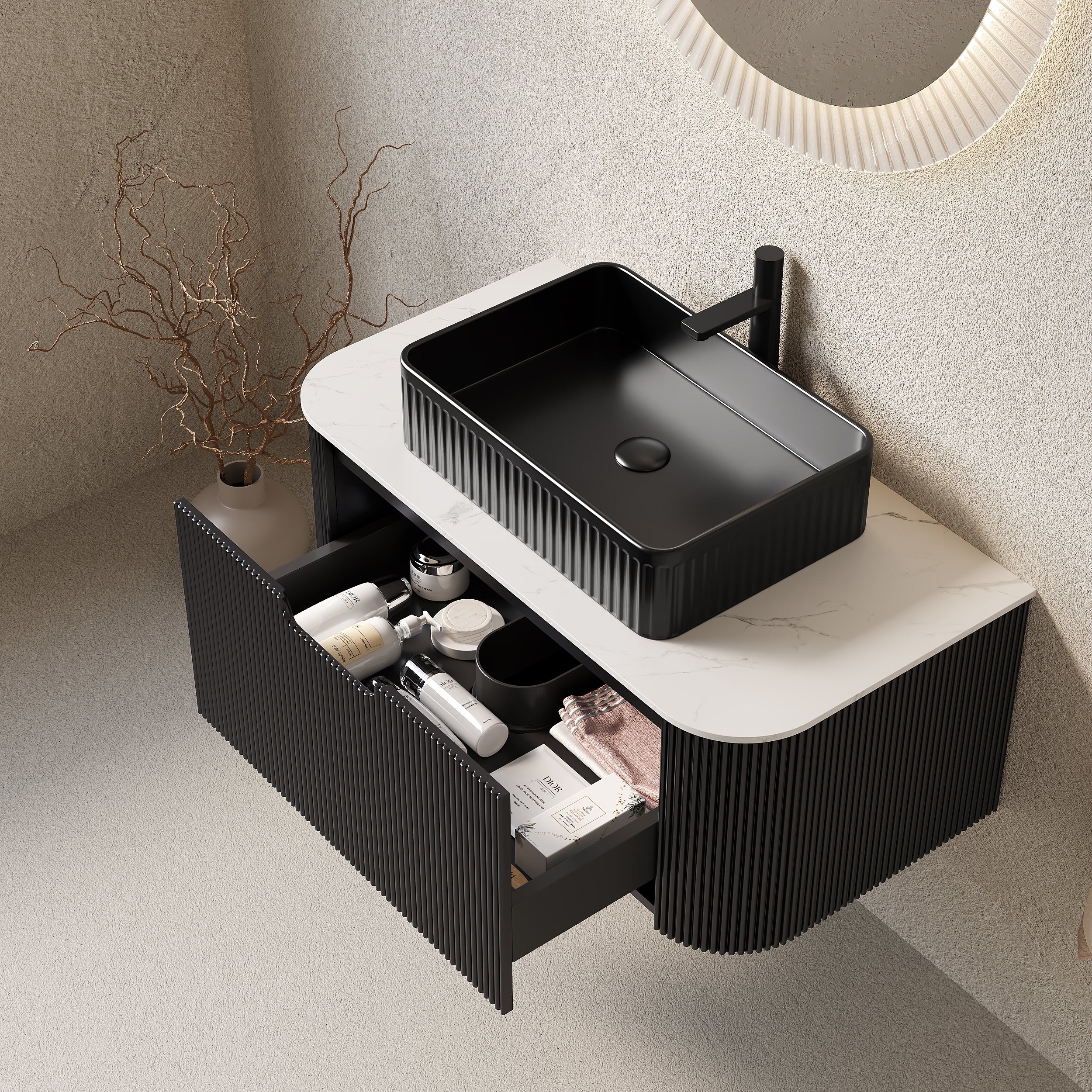 DINA 36" Bathroom Vanity with Sink